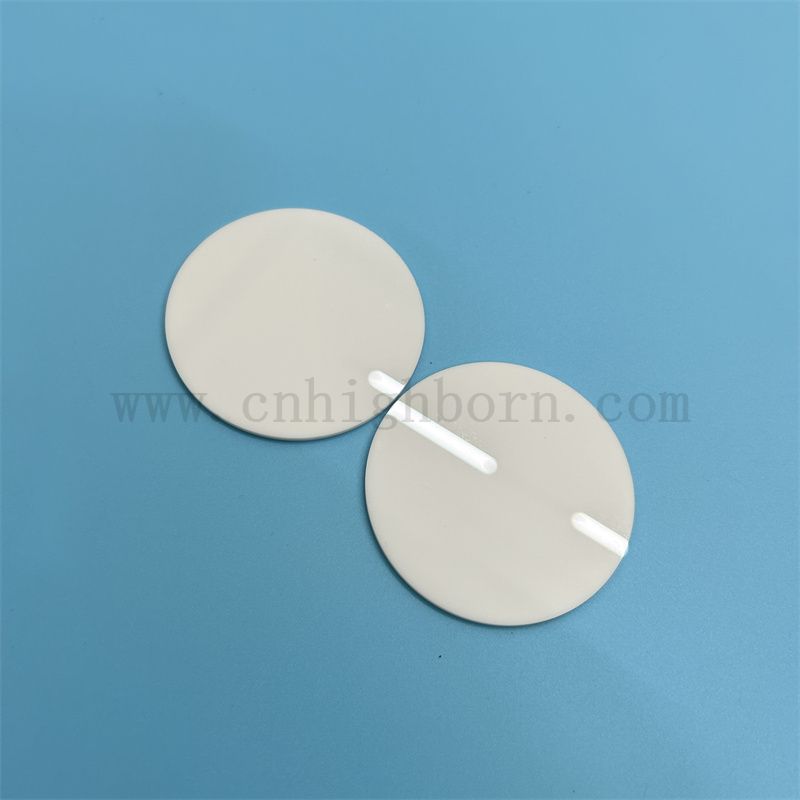 Pas de porosité en verre machinable disque céramique de surface de polissage