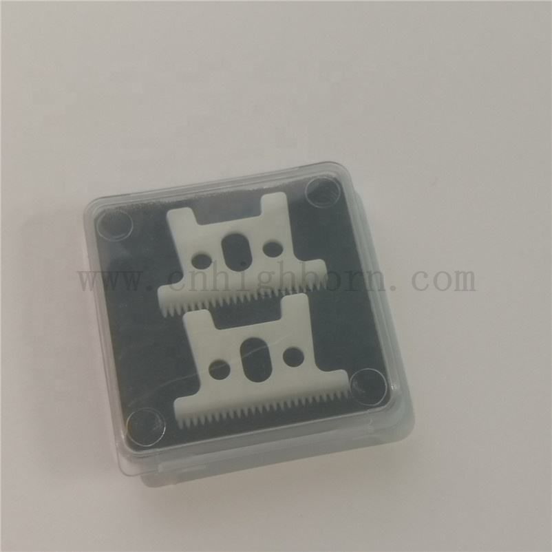 Blanc Blanc de coupe en céramique Zircone Blame d'usure Resistance Pet de toilettage en céramique