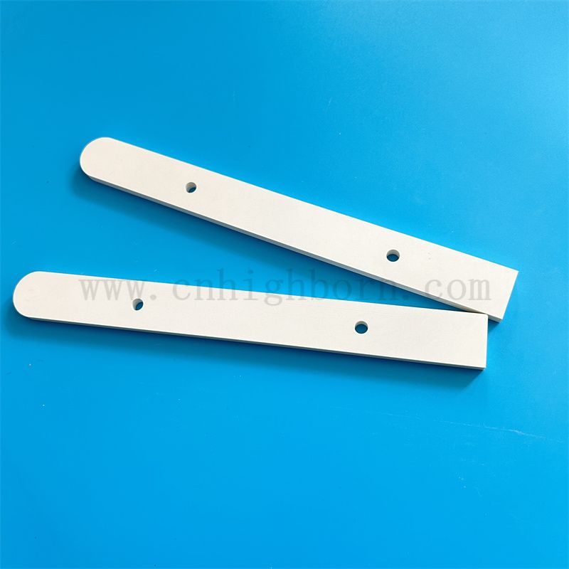 Nitrure de bore hexagonal BN Strip en céramique Blanc en graphite Fiche en céramique