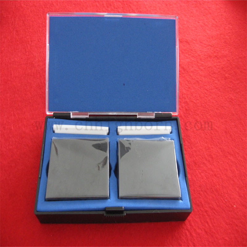 Mur noir ultra grande cellule en verre quartz en verre cuvette labware chimique