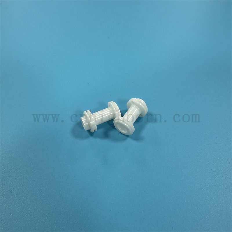 Zircone stabilisée en yttrium Insulat Isolateur de surface ZRO2 Vis en céramique
