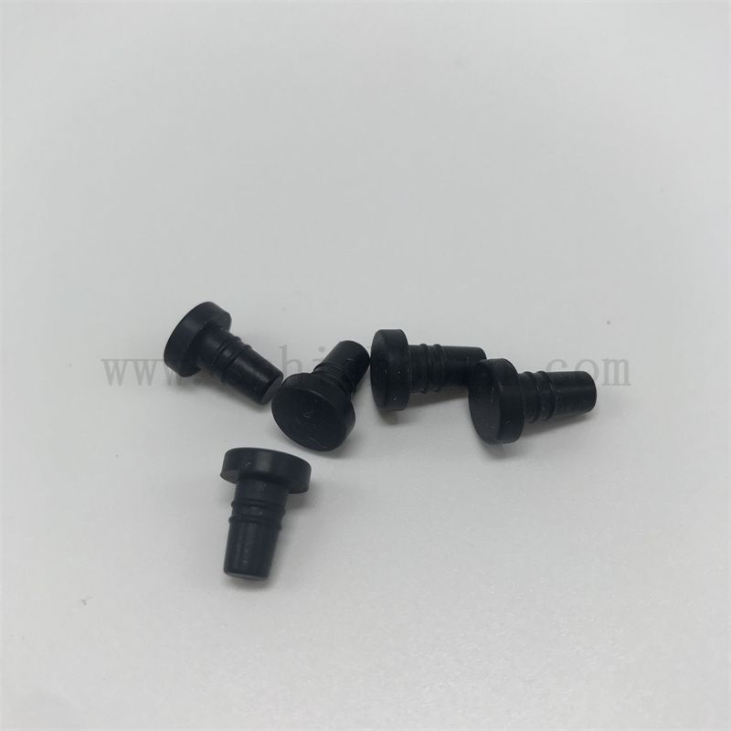 Petit bouchon conique solide solide à haute chaleur résistant en silicone en caoutchouc