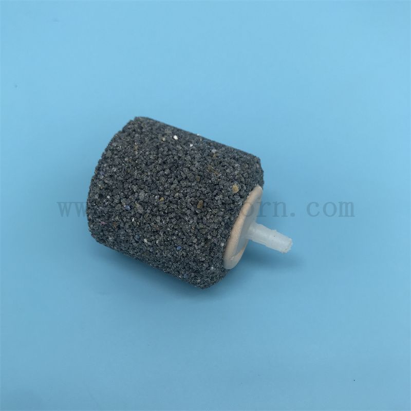 Cylindre accessoire aquarium à poisson à pêche à haut frittage