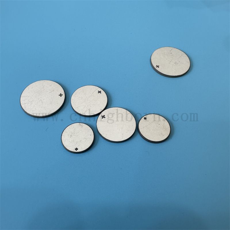 Piezoélectrique Plaque de beauté ultrasonique Céramique Disque céramique double face