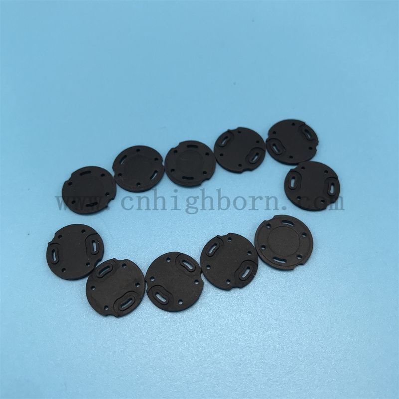 Joint en caoutchouc en silicone noir