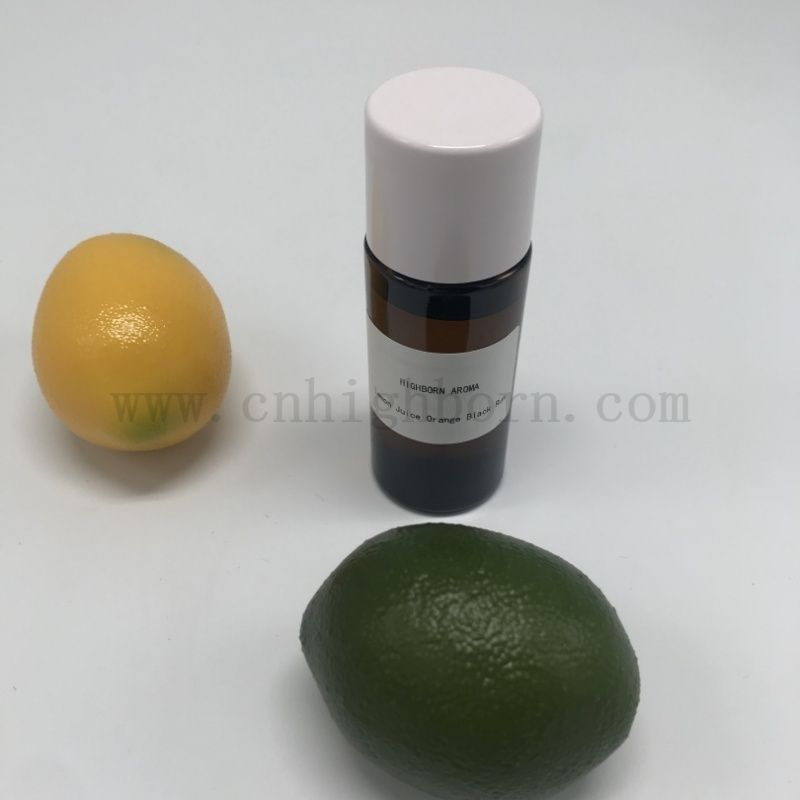 Jus de citron orange noire fruits concentrés fruits saveurs à l'huile de parfum d'huile