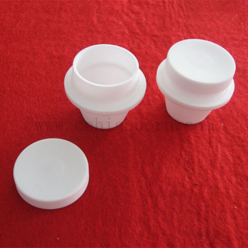 Résistance à haute température Leco Tga Alumina Ceramic Crucible avec Labor