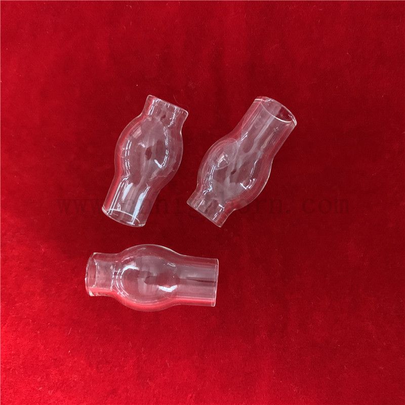  Résistance à la chaleur Forme personnalisée transparent en silice fusionnée