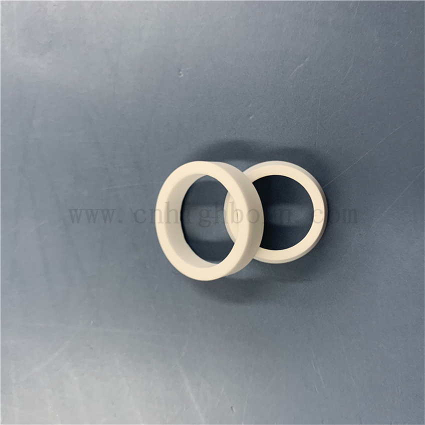 Cycle de protection en céramique d'alumine à haute dureté personnalisée Anneau de phoque AL2O3 à 95%