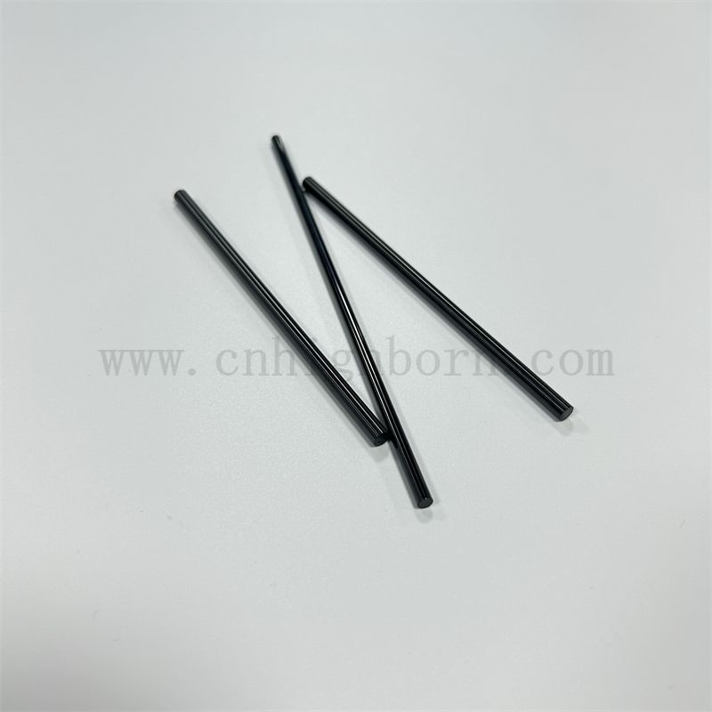 Black Black Yatta personnalisé Zirconia ZRO2 Bar de tige en céramique