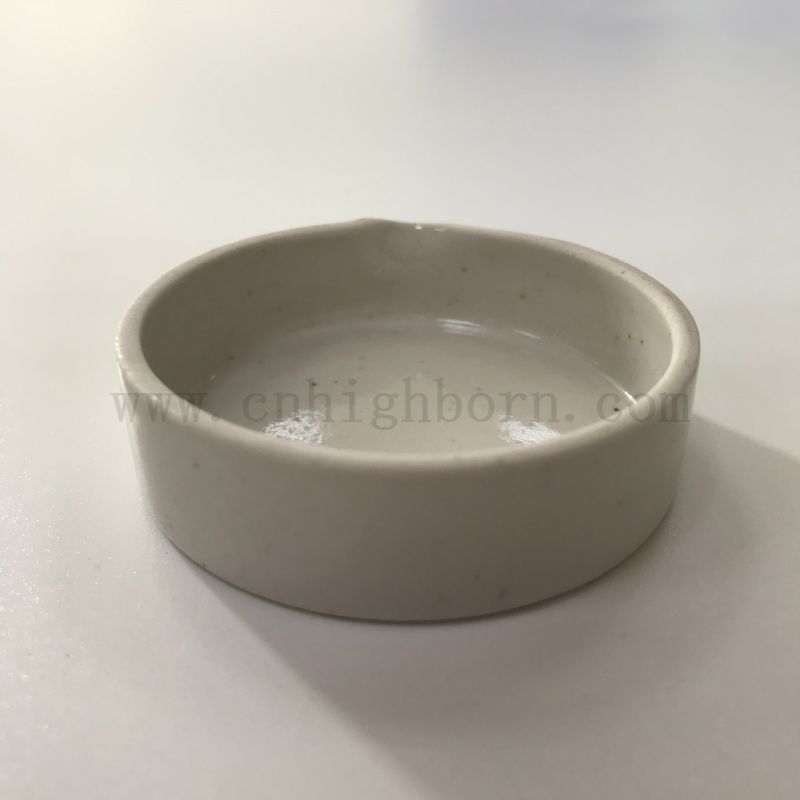 52x14 mm inférieur plat en porcelaine évaporante Pan Laboratoire Cylindrical Ceramic Evaporation Plat