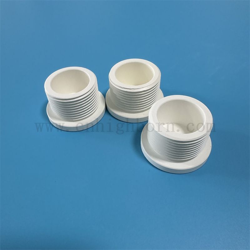 Isolateur de bore nitrure de vis irrégulière partie de conductivité thermique élevée bn buisson en céramique