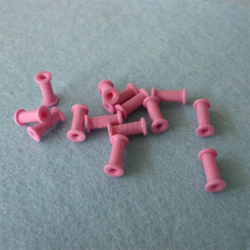 Couleur rose textile en céramique rouleau alumine