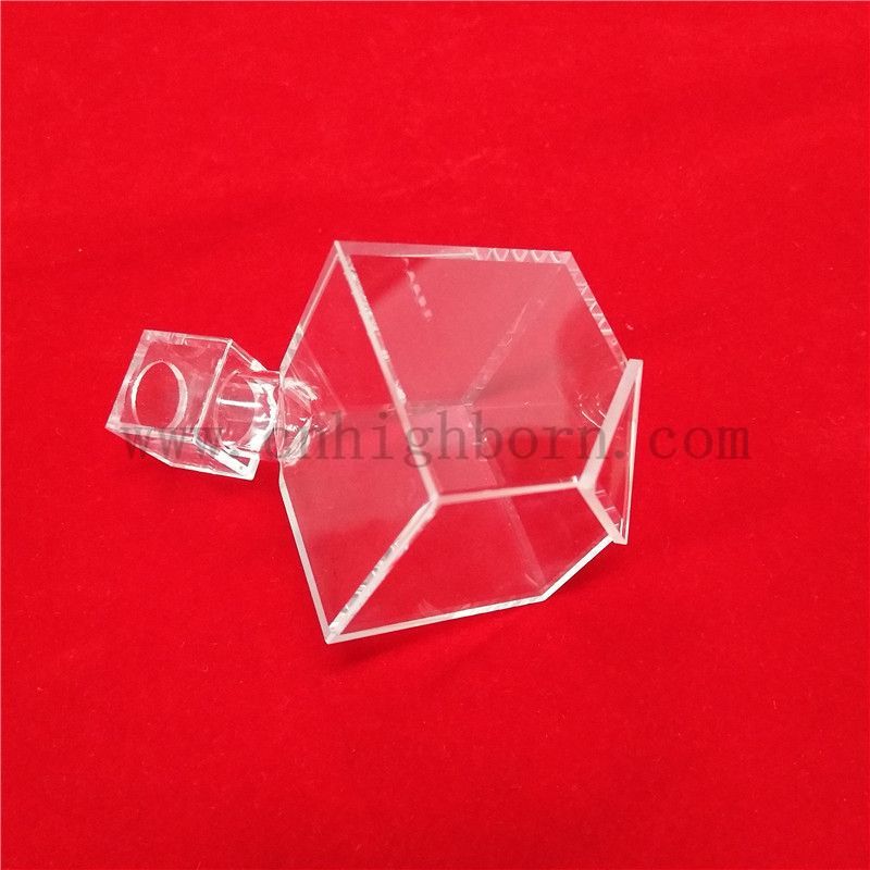 cuvette optique transparente