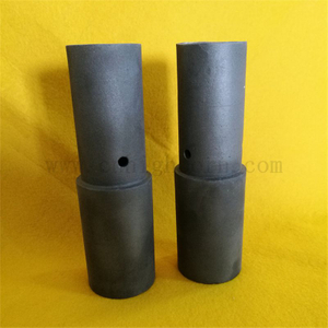 Tuyau en céramique adapté aux besoins du client de four en céramique de carbure de silicium réfractaire RBSiC SiSiC