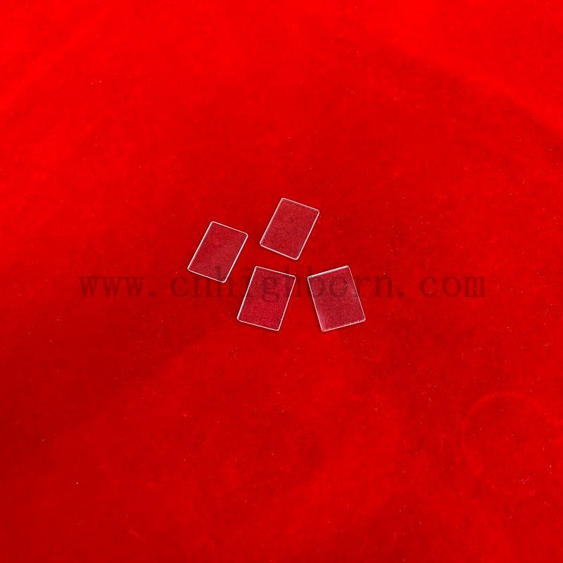 Plaque de verre de quartz