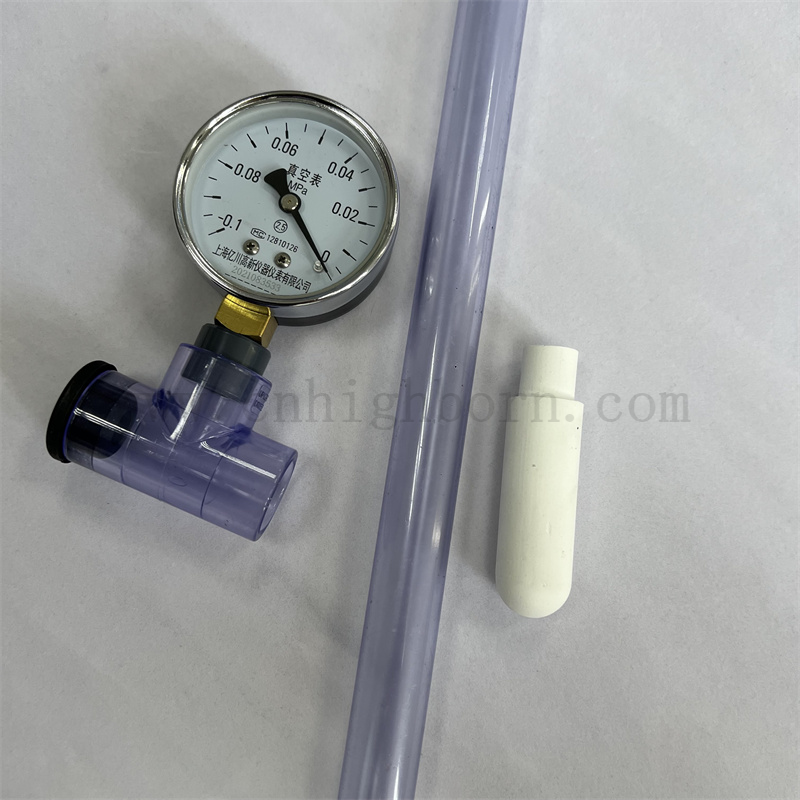 Protection de l'environnement tube de sonde en céramique d'alumine poreuse pour le potentiel de sol tensiomètre