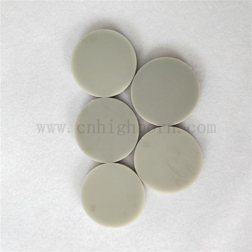 Nitrure d'aluminium personnalisé Pièces en céramique ALN usinée