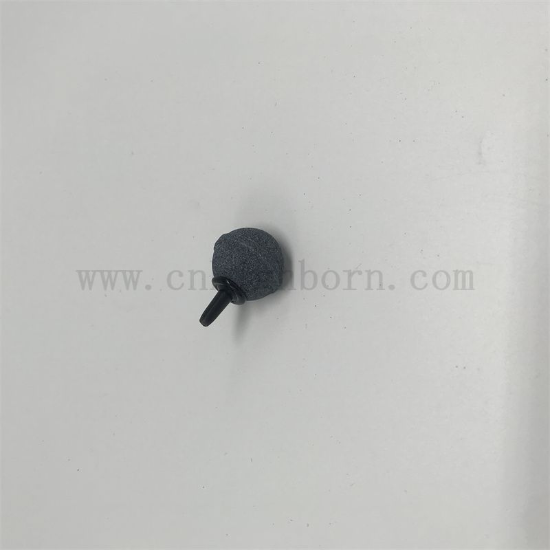 Tapis à poisson rond Augmenté Oxygène Bubble Stone Sand Head Diffuseur Pompe 