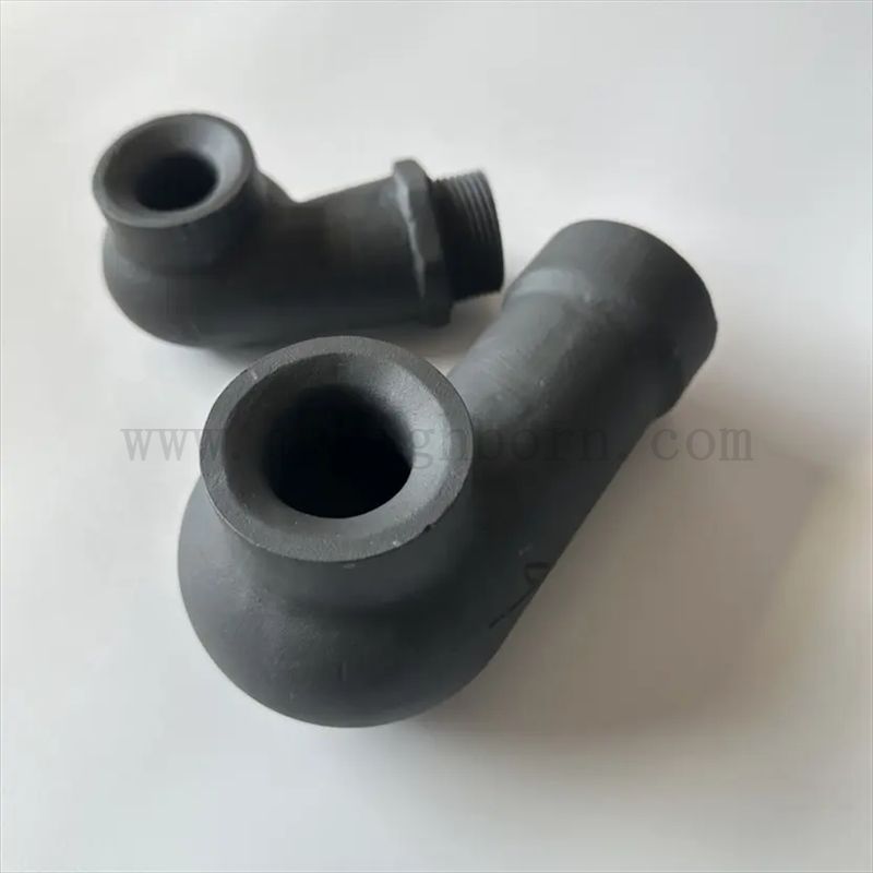 RBSIC Céramique Flue Gas Desulfurizing Buse Silicon Carbide Céramique Tube