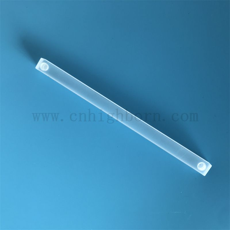 Fabricant translucide de haute pureté Tie en verre de silice à barre de quartz de la barre de silice