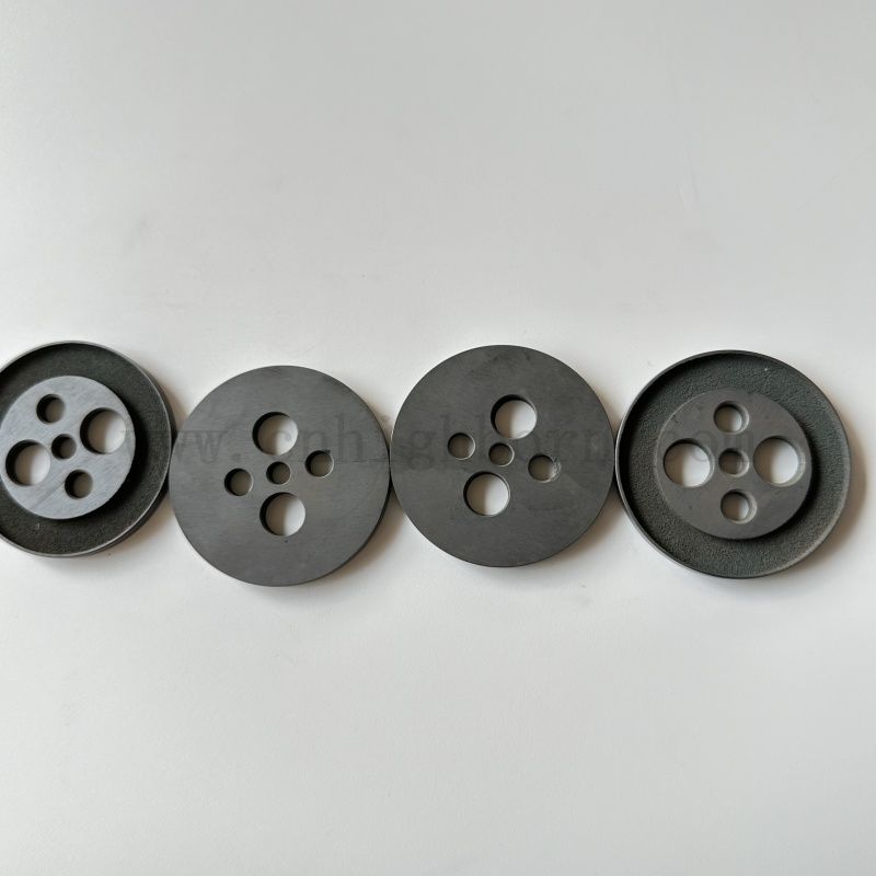  Feuille ronde en carbure de silicium en céramique SIC avec résistance à l'usure élevée