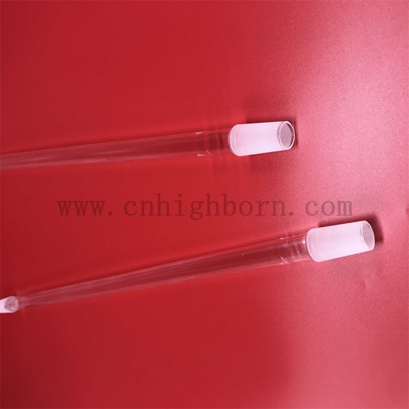tube en verre de quartz 