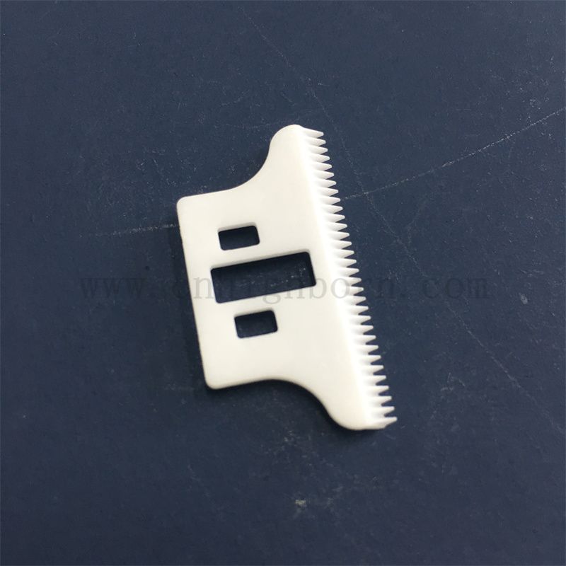 Résistance à l'usure Zirconi la lame céramique zro2 partie pour l'utilisation de la coupe de cheveux