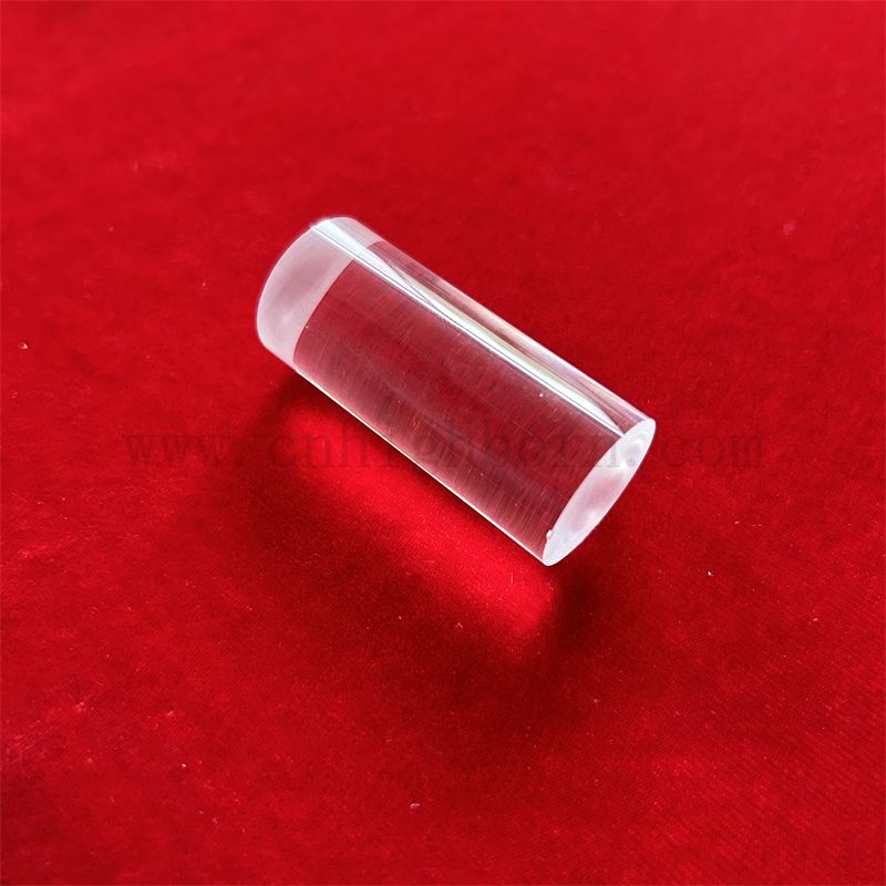 Résistance à la chaleur Transparent Bar de quartz à tige de verre de silice fondu