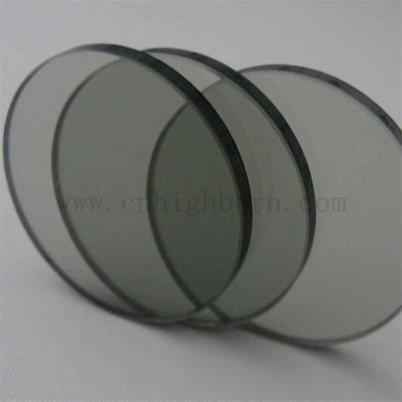 Caméra optique zab rond à gris neutre et plaque de verre filtrante