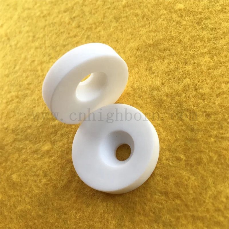 Pas de porosité en verre machinable Disque céramique Isolateur Macor en céramique
