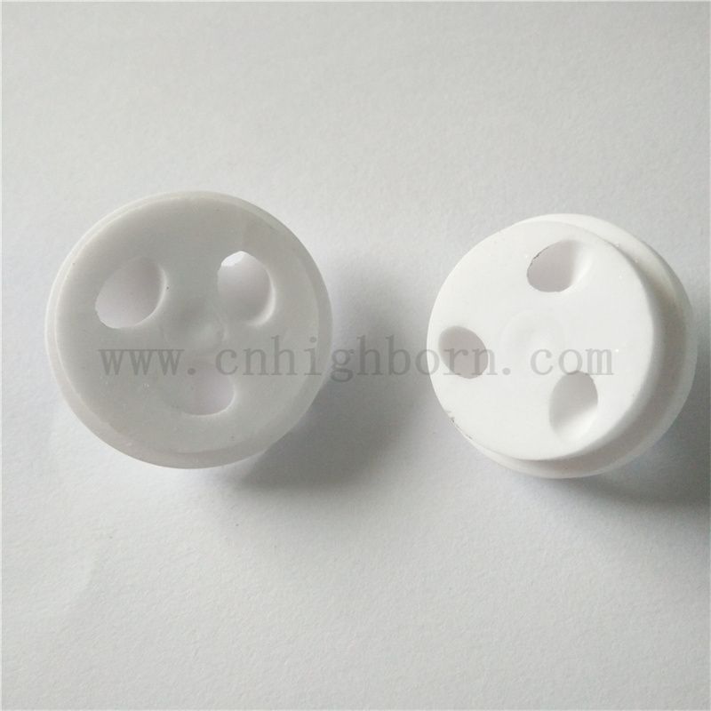 95 Alumine Céramique Pièce irrégulière Isolateur personnalisé High Strength Bloc AL2O3