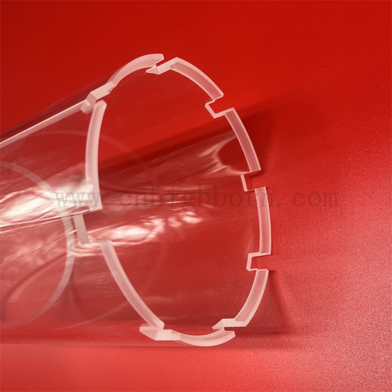 tube &agrave; essai en quartz 