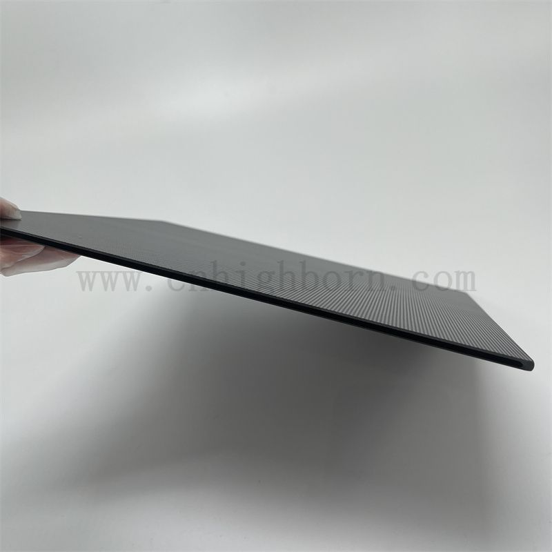 Résistance à haute température carrée carrée de chauffage microcristallin en verre en verre de chauffage en céramique