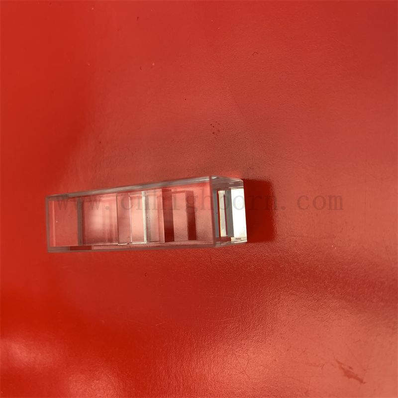 4 côtés CUVETTE DE VERRE DE QUARTZ SQUATE