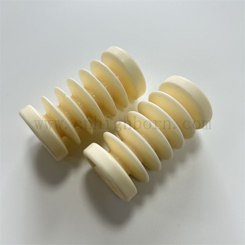 Guide de fil en céramique textile personnalisé Rouleau de filetage d'alumine pour machine à filtrer