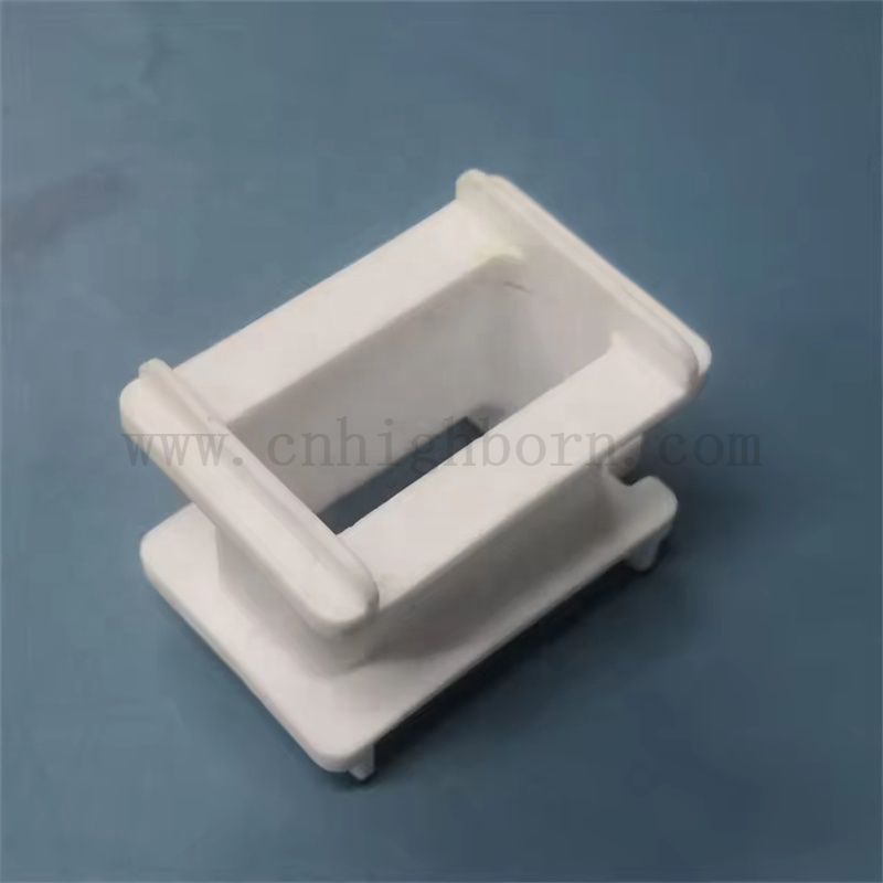 Stéatite de surface personnalisée Stéatite en céramique Isolateur Porcelaine Bloc irrégulier