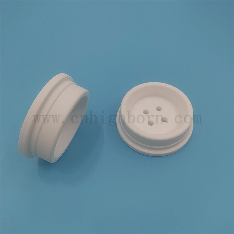 Macor Machinable Glass Cerramic Lid Mica en céramique