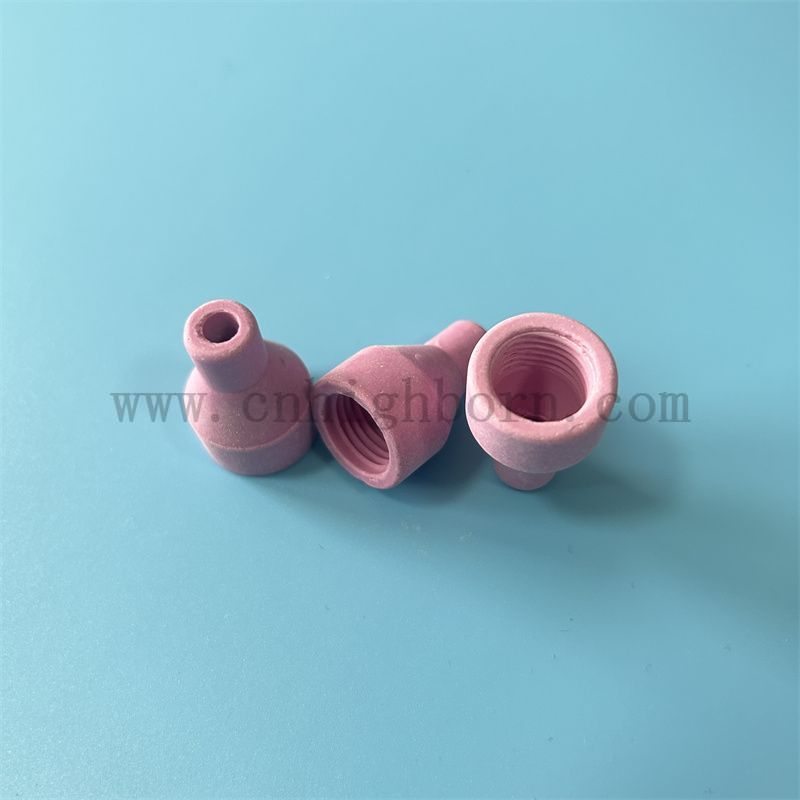 Manchon de protection en céramique, buse de sablage en céramique d'alumine pour pistolet de soudage à l'arc à l'argon 