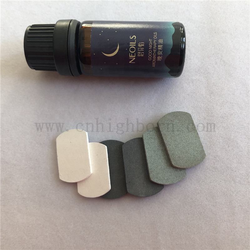 Porosité personnalisée Piest Piece en céramique Piece parfumée pour la volatilisation du parfum