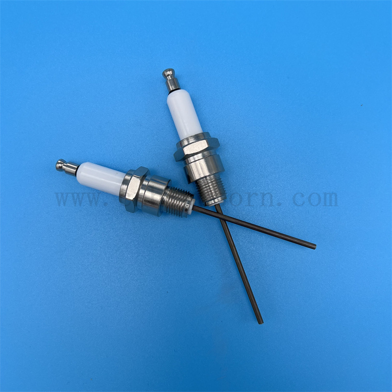 Glazed 95 Aluming Spark Purk Purchized AL2O3 Electrode Ignition