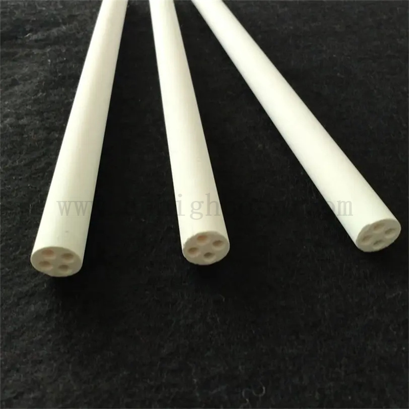 Tube de céramique Mgo à haute pureté