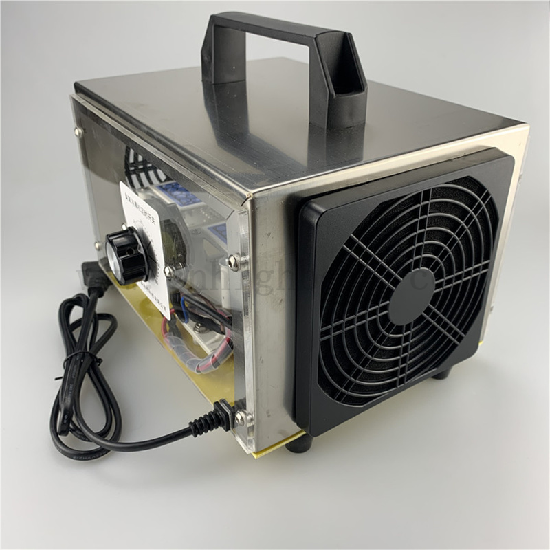  O3 Ozone Generator Machine Purificateur d'air d'ozone avec minuterie électronique acrylique