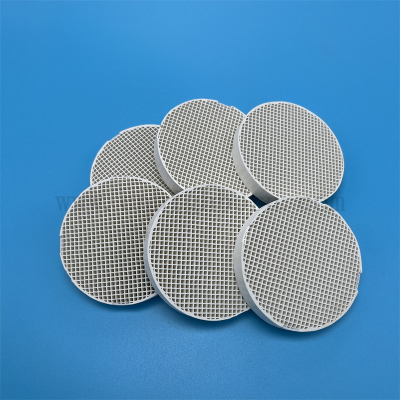 Mullite Cordierite Ceramic Dental Tray Assiette en céramique