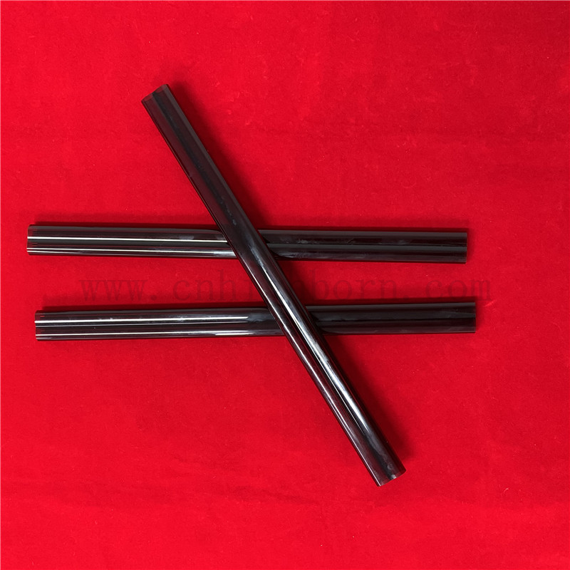 Résistance à la chaleur Infrarouge Ruby Ruby Silica Quartz en verre