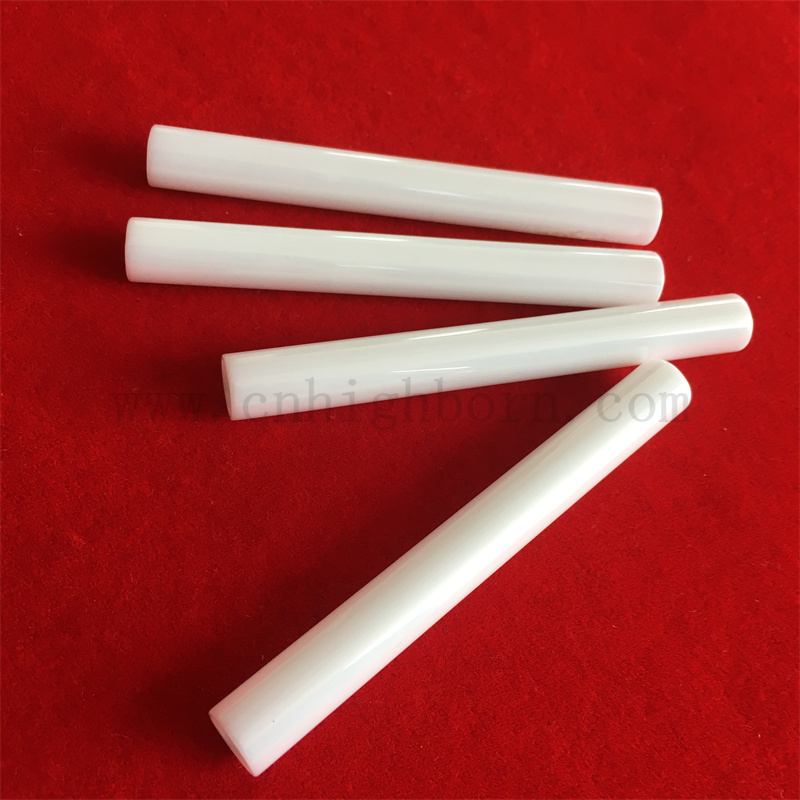 Smooth Yttria stabilisé YSZ ZRO2 Zirconi le tube céramique des deux côtés s'ouvre