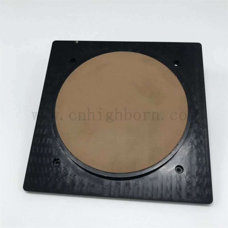 Disque en céramique personnalisable ouverture réparti ouverture rond poreuse al2o3 