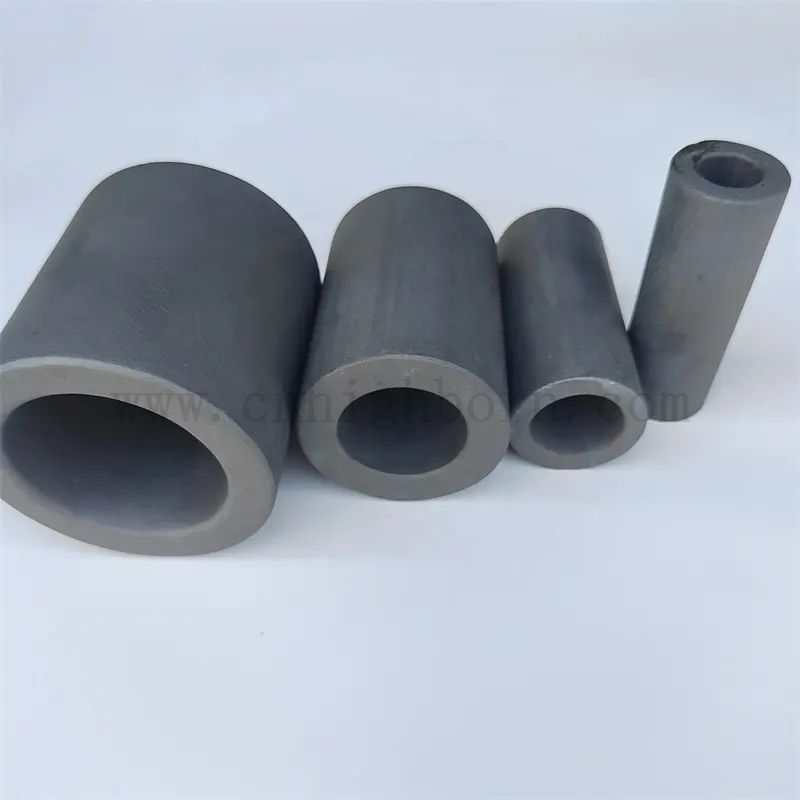 Tubes en céramique SSIC à haute température personnalisés à haute température 