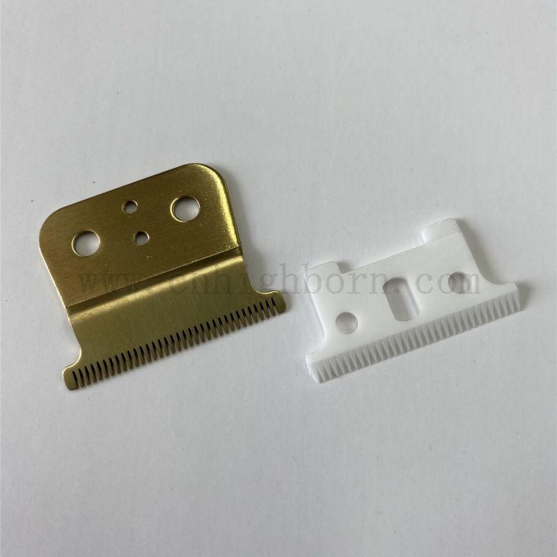 Match High Match Zirconia Ceramic Hair Clipper Blade Set avec lame de coiffure en métal