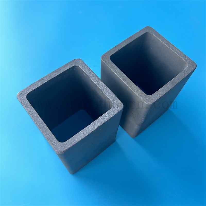 Tube carbure de carbure d'isolateur réaction de dureté haute réaction de pipette en céramique SIC